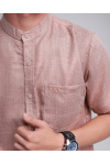 Doha Dusty Rose Short Sleeve Comfort fit Shirt